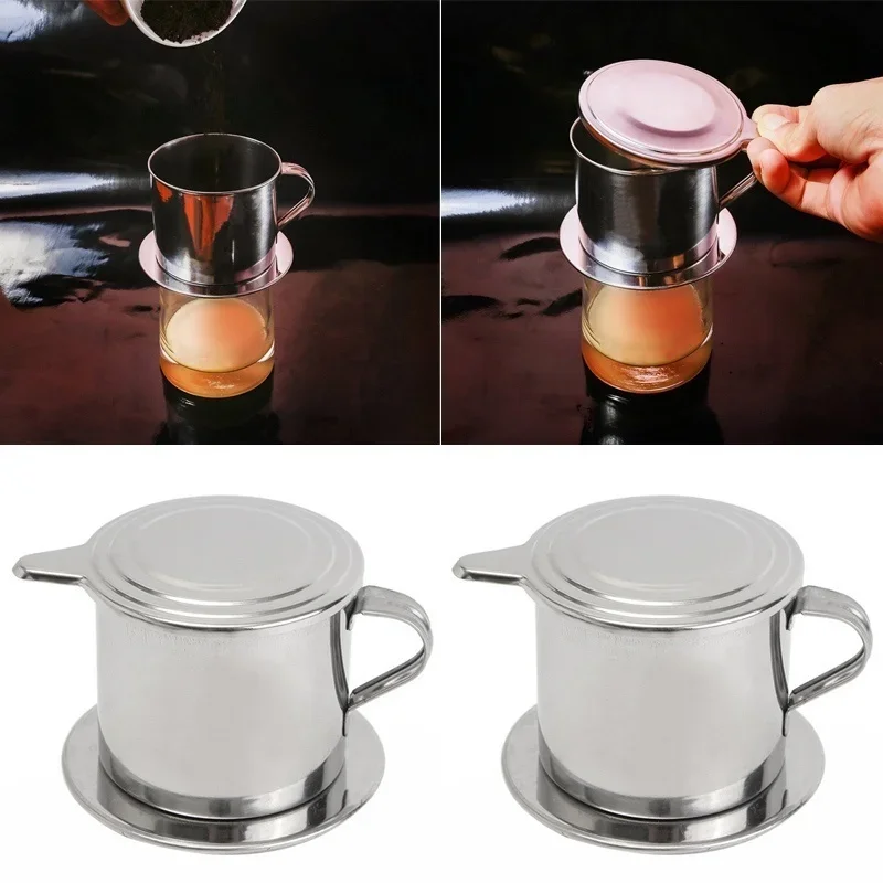 Coffee Vending Equipment - Rvs Koffiefilter Infuse Cup Vietnamese Koffie