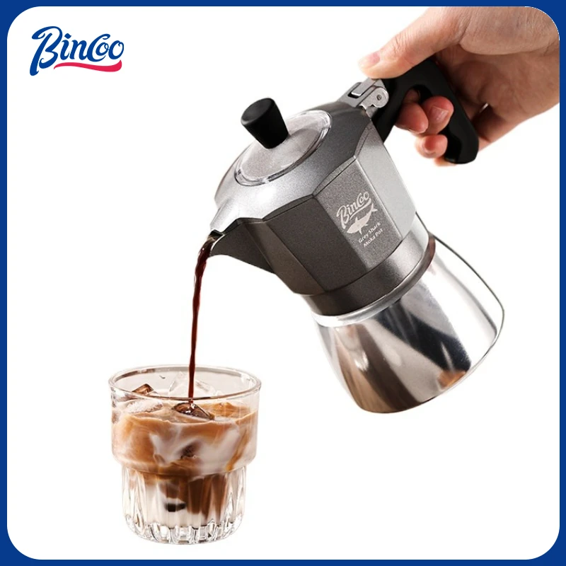 Coffee Equipment Wholesale - Bincoo 2-kops dubbele klep Moka pot