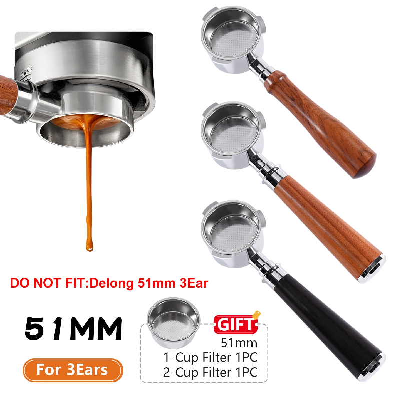 Coffee Equipment Wholesale - Koffie Bodemloze Filterhouder 51mm Voor Homix