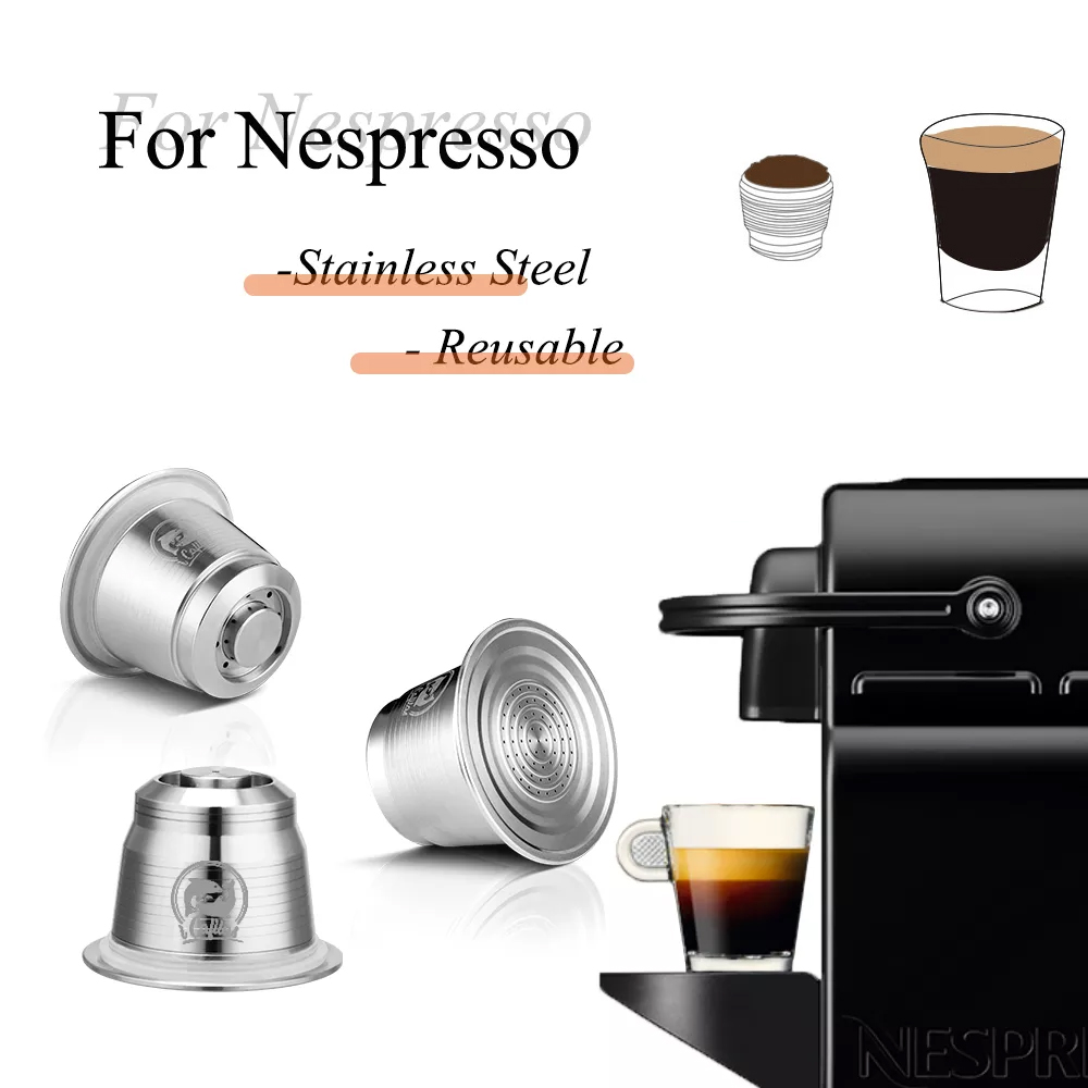 Coffee Equipment Rack - Rvs Herbruikbare Capsule Permanente Koffie Pod