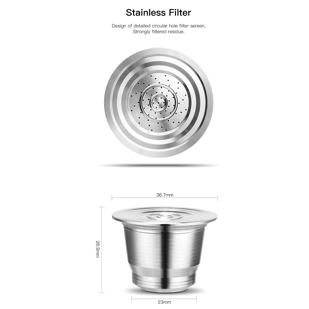 Nespresso Herbruikbare Koffiec - Coffee Equipment Wholesale recensie en prijs