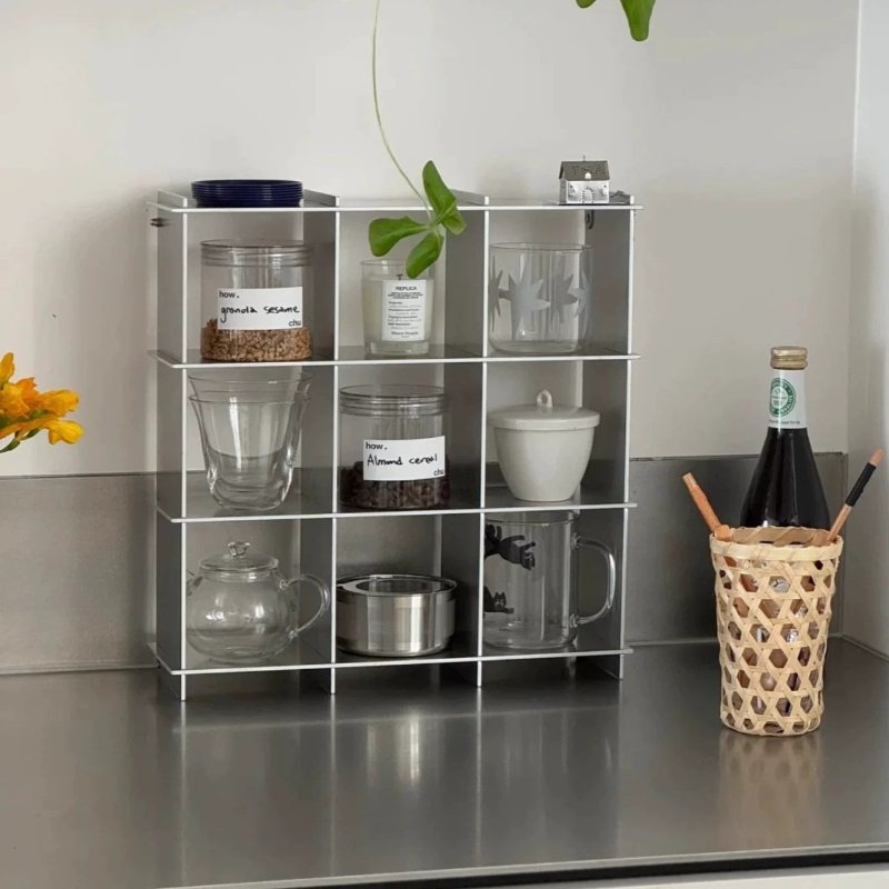 Minimalistische aluminiumleger - Coffee Equipment Rack recensie en prijs