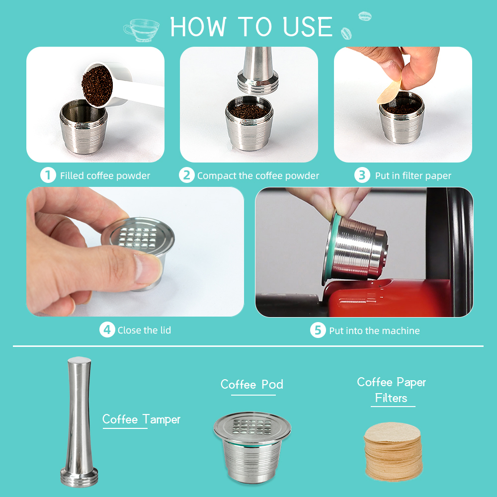 Hervulbare koffiepad compatibe - Coffee Vending Equipment recensie en prijs
