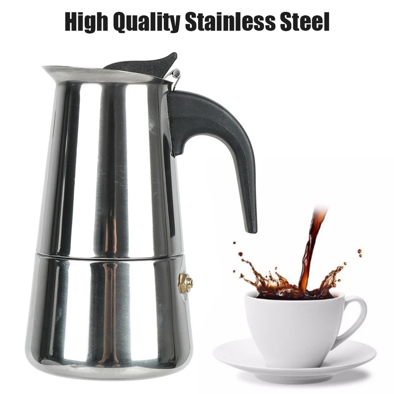 Multi-Cup RVS Moka Pot Espress - Coffee Equipment Wholesale recensie en prijs