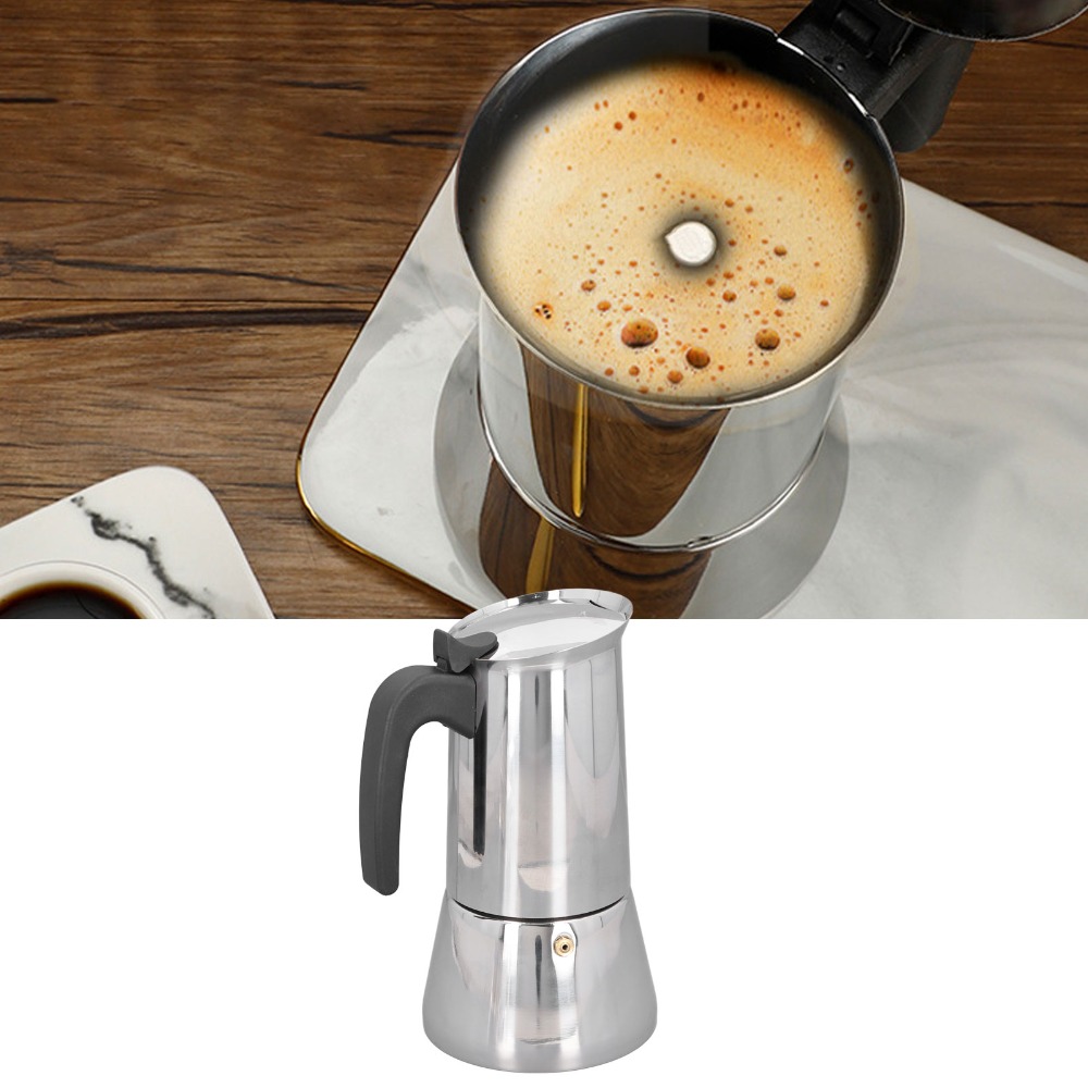 Roestvrijstalen Moka Pot Grote - Coffee Equipment Wholesale recensie en prijs