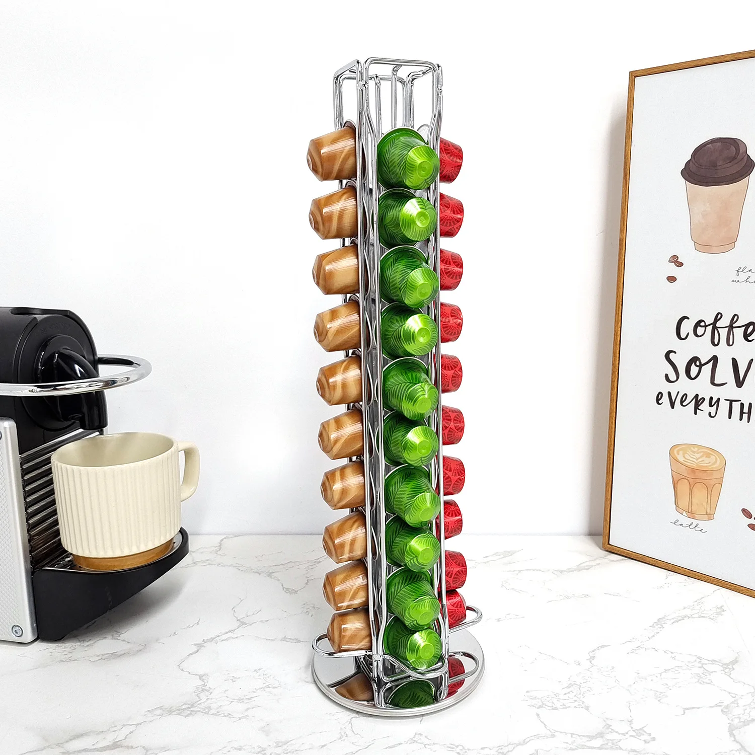 1 Pc 40 Pod Koffie Capsules Ne - Coffee Equipment Rack recensie en prijs