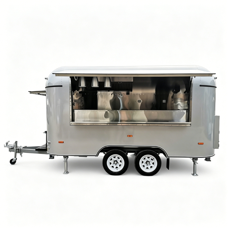 Op maat gemaakte foodtruck met - Coffee Vending Equipment recensie en prijs
