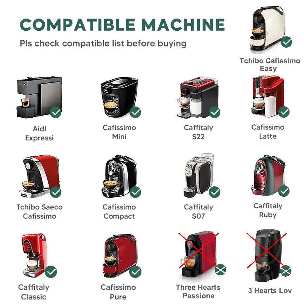 Voor 3 Harten Tchibo Cafissimo - Coffee Equipment Wholesale recensie en prijs